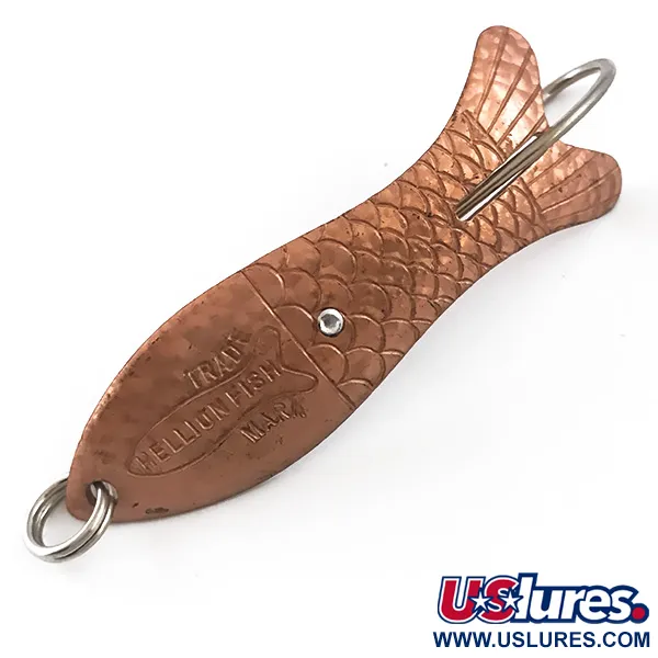 Weedless Hellion Fish Crystal Ondulante, Crystal/Rame, 12g, #5275