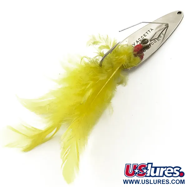 Tony Accetta Weed-Dodger Ondulante Antialga, Nickel/Giallo, 10g, #5284