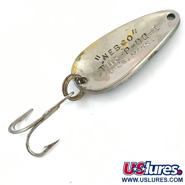 Nebco Tor-P-Do Ondulante, Verde/Bianco/Nichel, 9g, Vintage, #5292