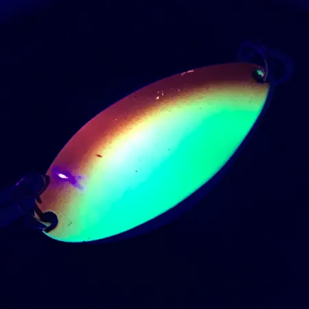 Little Cleo (Hula Girl) UV Ondulante, Giallo/Arancione/Nickel, 18g, #5294