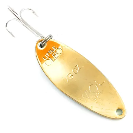 Acme Little Cleo Ondulante, Verde Metallizzato/Oro, 9g, Modello raro, #5296