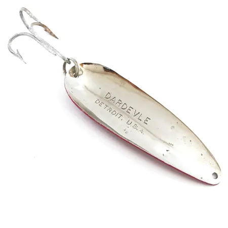 Eppinger Dardevle Ondulante, Rosso / Bianco / Nichel, 28g, Detroit, #5299