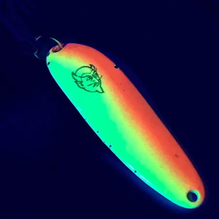 Dardevle Cop-E-Cat 7300 UV Ondulante, Giallo/Arancio, 10g, UV, #5308