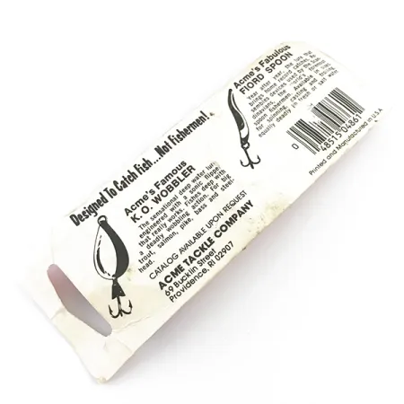 Acme Kastmaster Ondulante, Nichel, 10,5g, Vintage, #5320