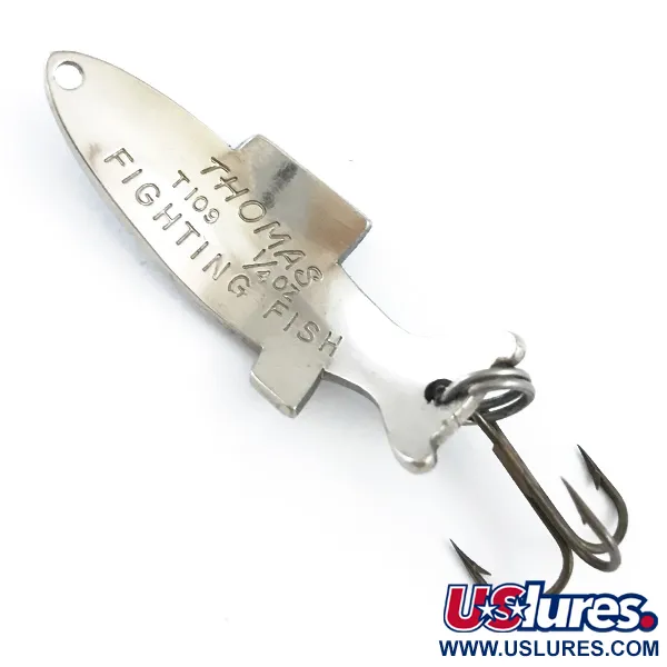 Thomas Fighting fish Ondulante, Nickel / Blu, 7g, Trama Scaglie, #5326