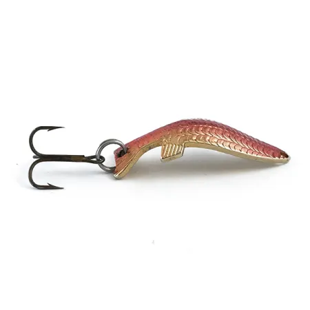 Thomas Fighting fish Ondulante, Oro / Rosso, 7g, Squame a rilievo, #5328