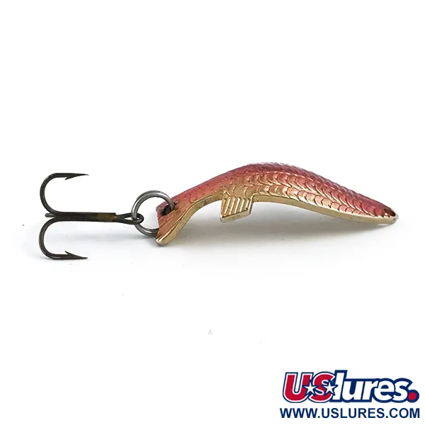 Thomas Fighting fish Ondulante, Oro / Rosso, 7g, Squame a rilievo, #5328