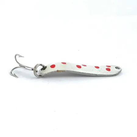 Ondulante Acme Hippy, White / Nickel / Red, 4g, Nickel Lucido, #5332
