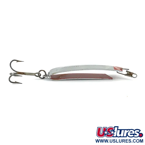 South Bend Super-Duper 509 Ondulante, Nichel / Rosso, 11g, Forma U, #5350