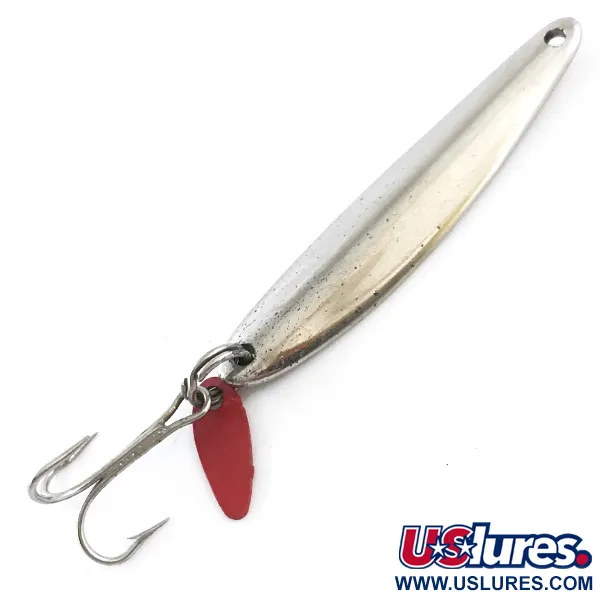 Bay de Noc Swedish pimple Jig verticale, Oro / Argento, 7g, #5356