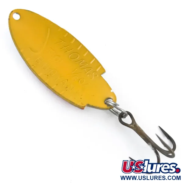 Thomas Buoyant Ondulante, White Trout / Giallo, 5g, USA-Made, #5358
