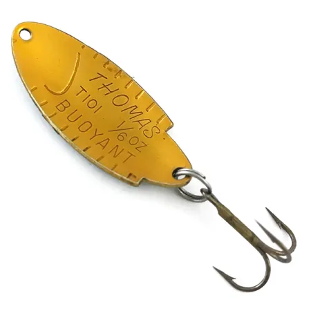 Thomas Buoyant Cucchiaino, Fire Tiger / Oro, 5g, USA-made, #5359