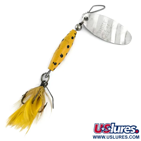 Glen Evans Shyster Rotante, Nichel / Giallo, 7g, Ancoretta Piumata, #5382