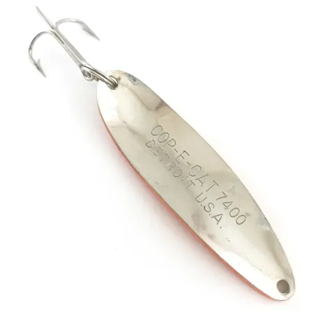 Dardevle Cop-E-Cat 7400 UV Ondulante, Giallo/Arancio, 19g, UV, #5389