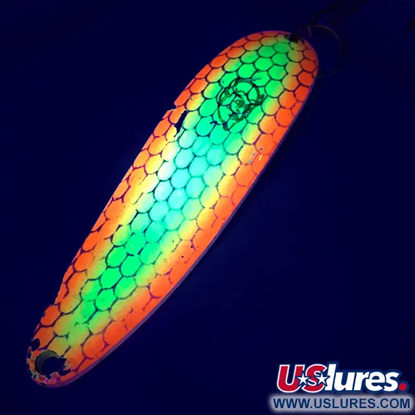 Dardevle Cop-E-Cat 7400 UV Ondulante, Giallo/Arancio, 19g, UV, #5389