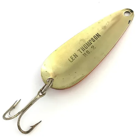 Len Thompson #2, 28g, Rosso/Nero/Oro, Ondulante #5406