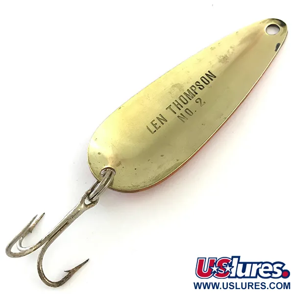Len Thompson #2, 28g, Rosso/Nero/Oro, Ondulante #5406