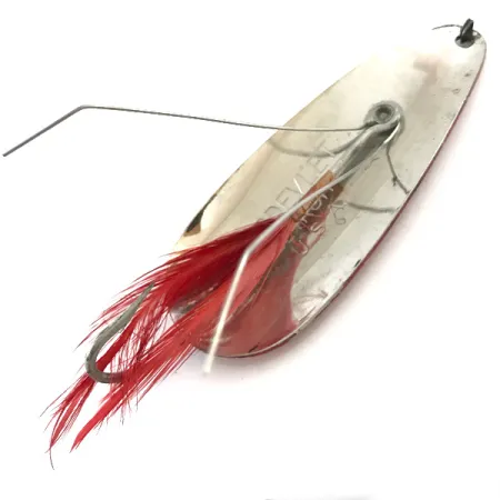Eppinger Weedless Dardevlet, Rosso/Bianco/Nickel, 19g, Antialga, #5407