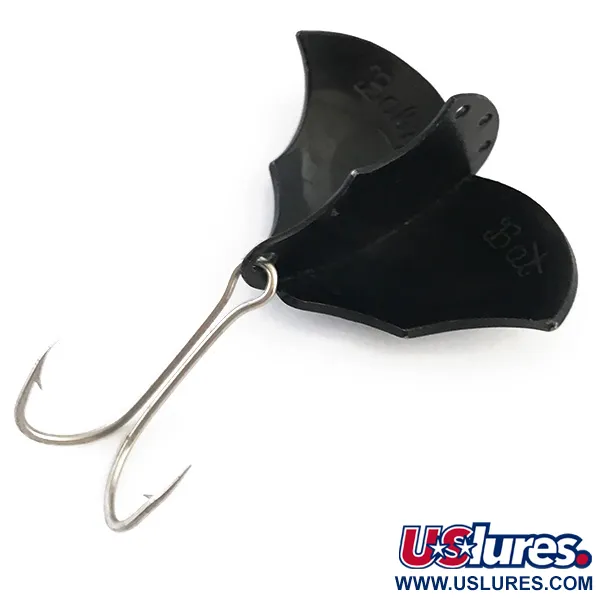 Prescott Spinner Baby Bat Cucchiaino, Nero, 14g, Ali in metallo, #5409