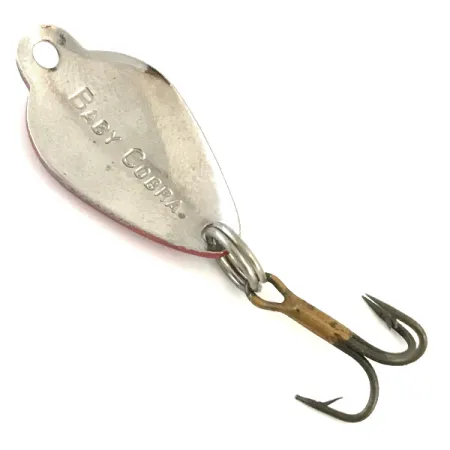 Acme Baby Cobra Ondulante, Rosso / Bianco / Nickel, 3g, Vintage, #5414