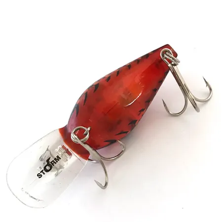Storm Wiggle Wart Crankbait, Red Perch, 12g, Deep Diver, #5418