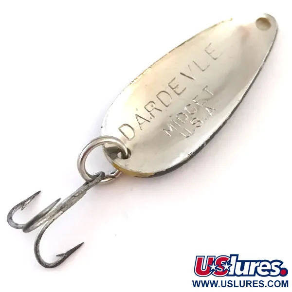 Eppinger Dardevle Midget Ondulante, Nero/Giallo/Nichel, 6g, #5429