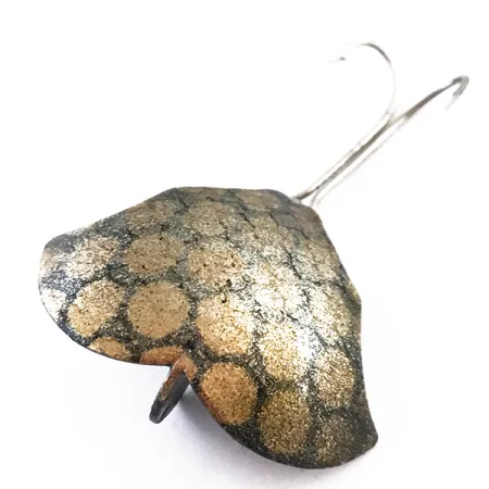 Prescott Spinner Baby Bat Cucchiaino, Black / Gold, 14g, #5435