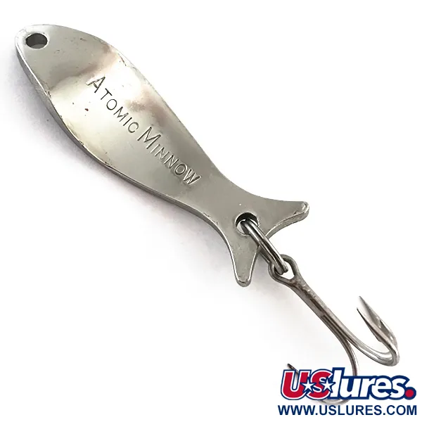Acme Atomic Minnow Cucchiaino, Nickel, 5g, Vintage, #5436