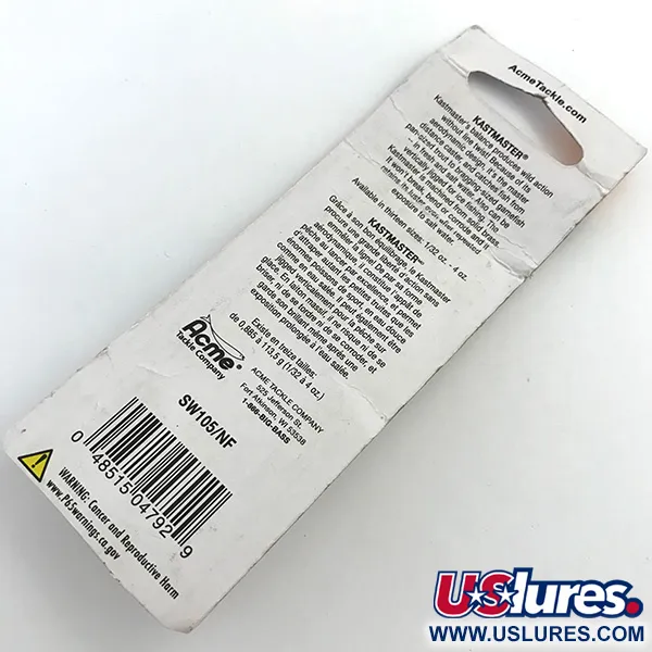 Acme Kastmaster Ondulante, Fluorescent Red, 3.5g, UV reattivo, #5443