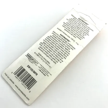 Acme Kastmaster Ondulante, Golden Tiger, 3,5g, Ottone, #5444