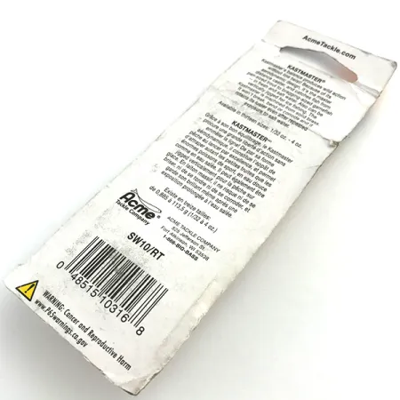 Acme Kastmaster Ondulante, Rainbow Trout UV Glow, 7g, Ottone, #5824