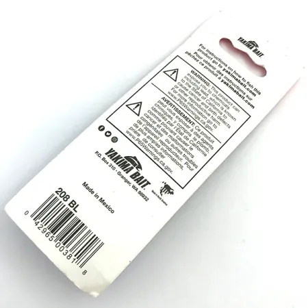 Yakima Bait Worden’s Original Rooster Tail Rotante, Argento, 3,6g, #5448