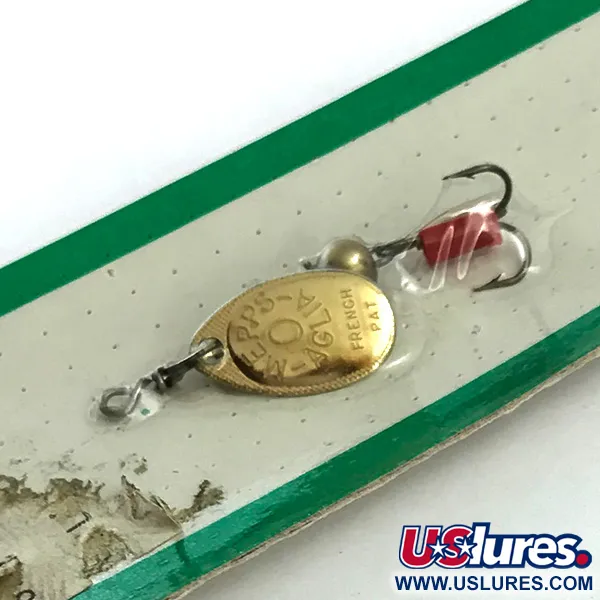 Mepps Aglia 0 Cucchiaino, Oro, 2.5g, Paletta classica, #5450