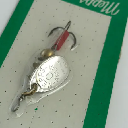 Mepps Aglia 0 Cucchiaino Rotante, Argento, 2,5g, Espositore, #5451