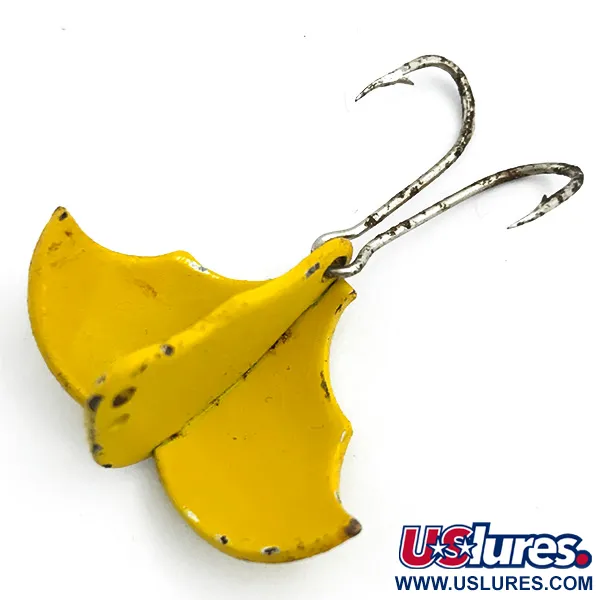 Ondulante Prescott Spinner Baby Bat, Giallo, 5g, Triple-Wing, #5455
