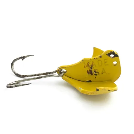 Ondulante Prescott Spinner Baby Bat, Giallo, 5g, Triple-Wing, #5455