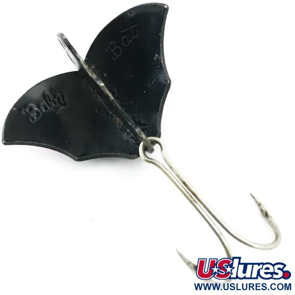 Prescott Spinner Baby Bat Ondulante, Black / Red, 14g, #5456