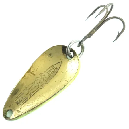 Luhr Jensen Ondulante, Giallo / Rosso / Oro, 5g, Finitura UV, #5465