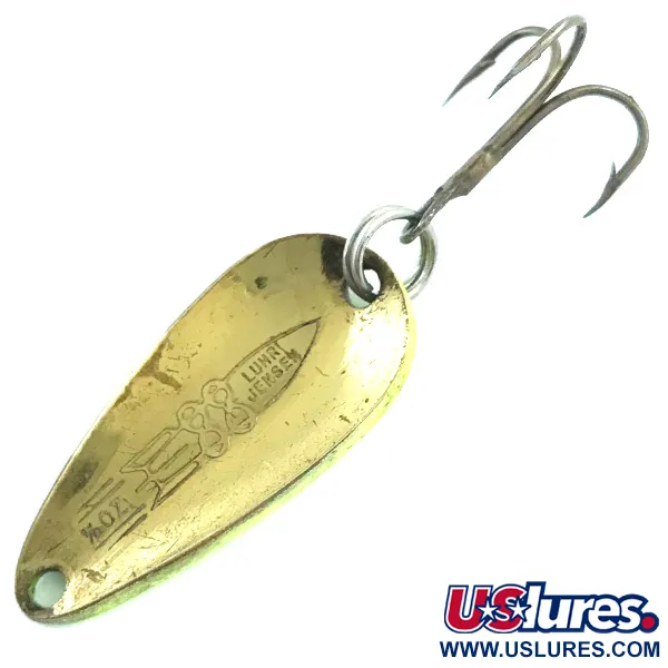 Luhr Jensen Ondulante, Giallo / Rosso / Oro, 5g, Finitura UV, #5465