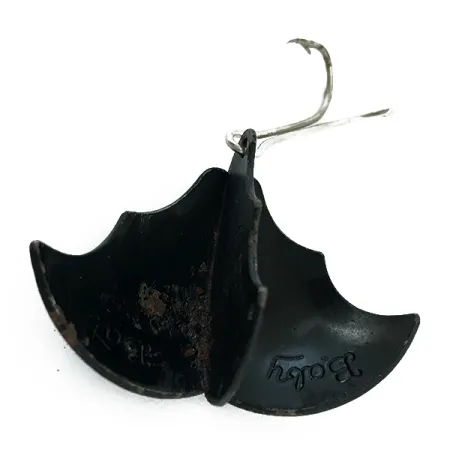 Prescott Spinner Baby Bat, Black, 14g, Ondulante Vintage, #5495