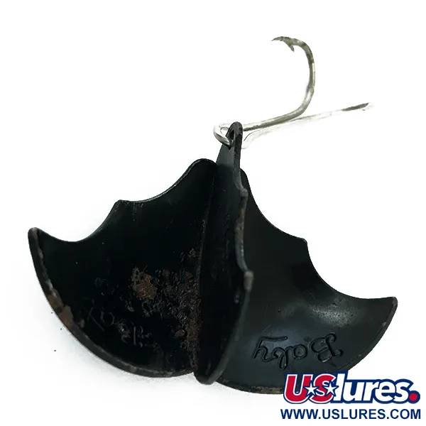 Prescott Spinner Baby Bat, Black, 14g, Ondulante Vintage, #5495