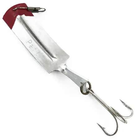 South Bend Flipit 625 Ondulante, Nichel / Rosso, 8,5g, Tail Fin, #5520