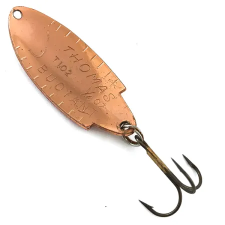 Thomas Buoyant Cucchiaino, Rame, 7g, Pattern a Punti, #5546