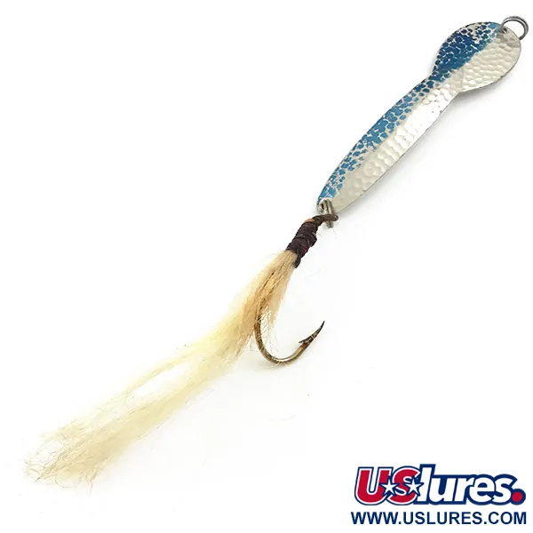 Glen Evans Loco 5 Ondulante, Nichel Martellato/Blu, 28g, Amo Singolo #5549