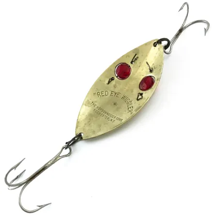 Hofschneider Red Eye Wiggler Ondulante, Oro/Rosso, 25g, Occhi, #5565