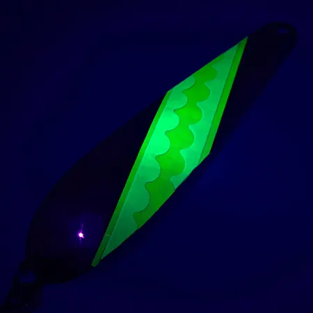 Northern King 28 UV Ondulante, Argento/Giallo/Verde UV, 14g, #5568