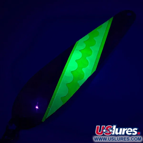 Northern King 28 UV Ondulante, Argento/Giallo/Verde UV, 14g, #5568