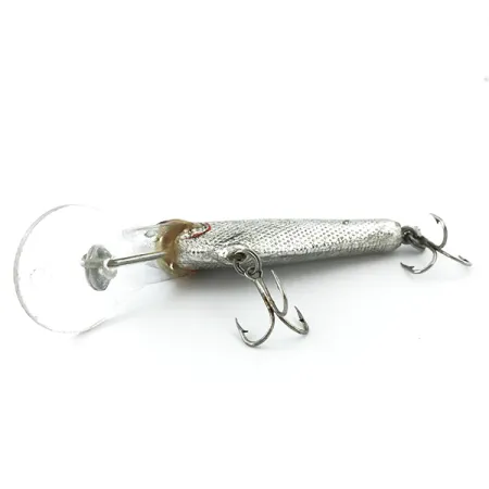 Bagley Small Fry Shad Crankbait, Argento, 9g, Effetto Scaglie, #5569