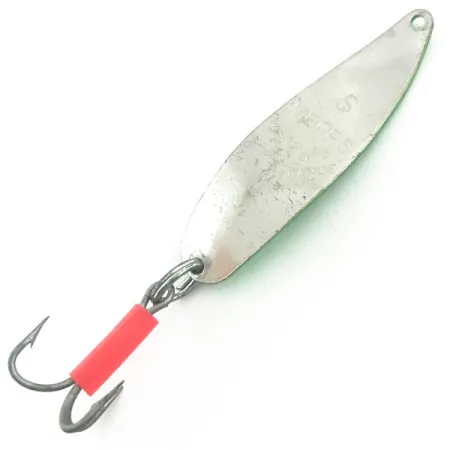 Mepps Syclops 1 Ondulante, Green Metallic / Argento, 12g, #5573