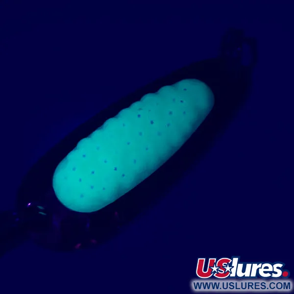 Blue Fox Pixee Ondulante, Oro martellato/Verde, 4.5g, UV Glow, #5577